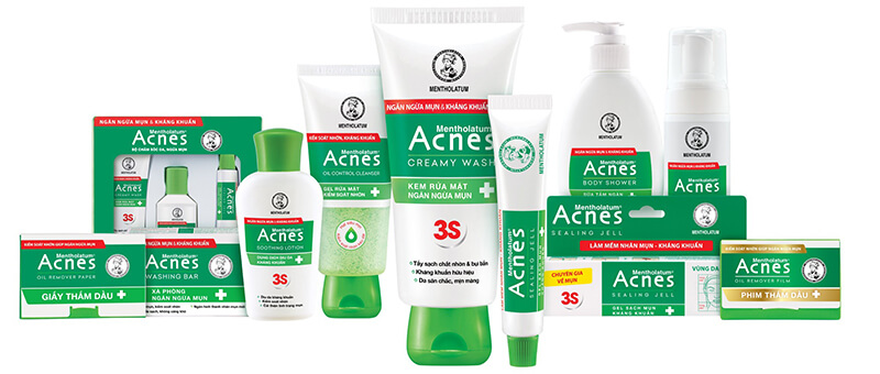 Sản phẩm trị mụn Acnes