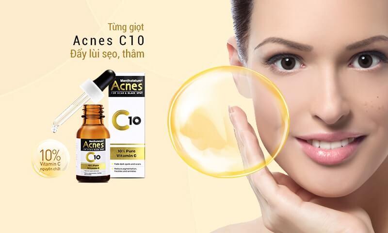 Chăm sóc da với Acnes C10