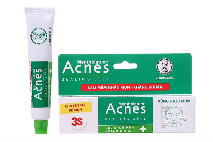 dùng thuốc trị mụn hiệu quả acnes sealing jell ngăn ngừa và trị mụn hiệu quả