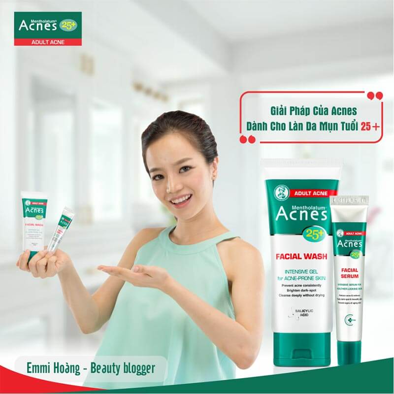 Lý giải về cái tên 25+ cùng Acnes , bộ đôi chăm sóc da , cách trị mụn và chống lão hóa ở tuổi trưởng thành