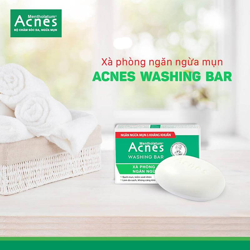 xa phong tri mun ngan ngua mun hieu qua acnes washing bar