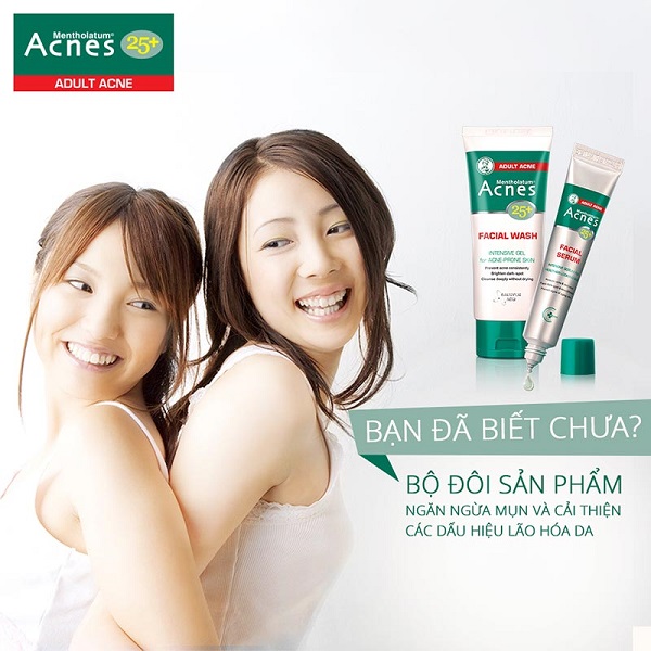 Serum Acnes 25+ cứu tinh cho làn da