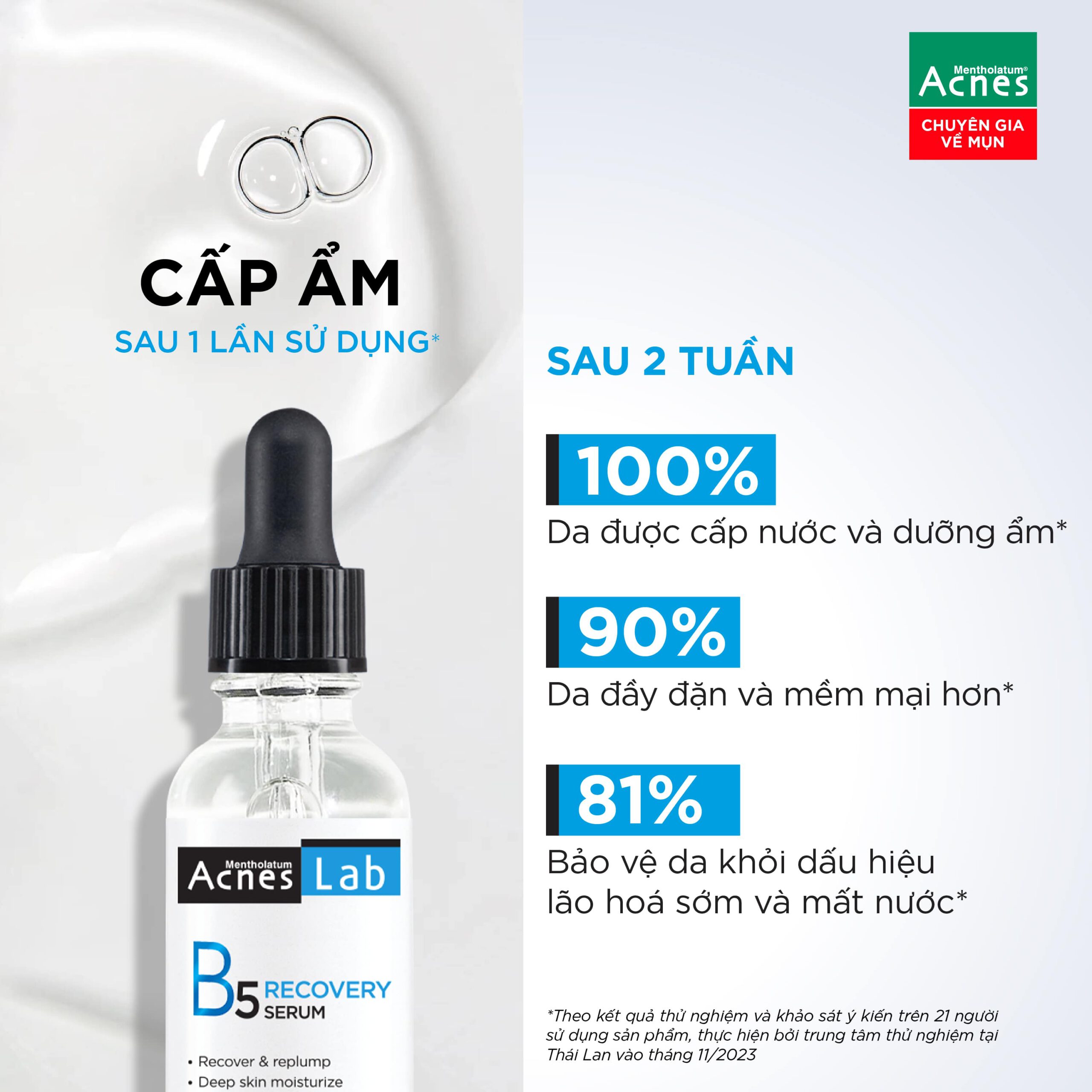 Acnes Lab B5 Recovery Serum 25ml - Ảnh 9