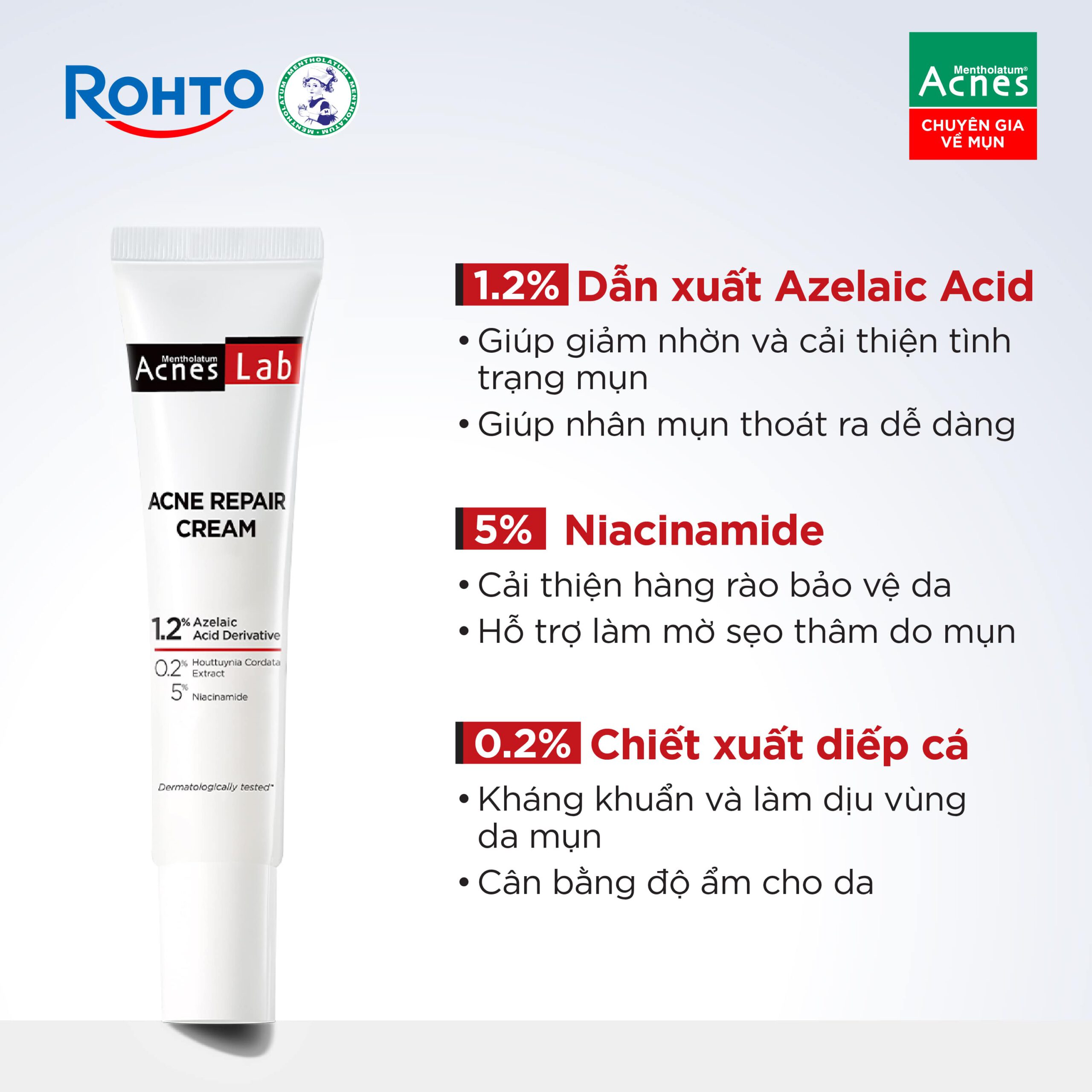Acnes Lab Acne Repair Cream 20g - Ảnh 5
