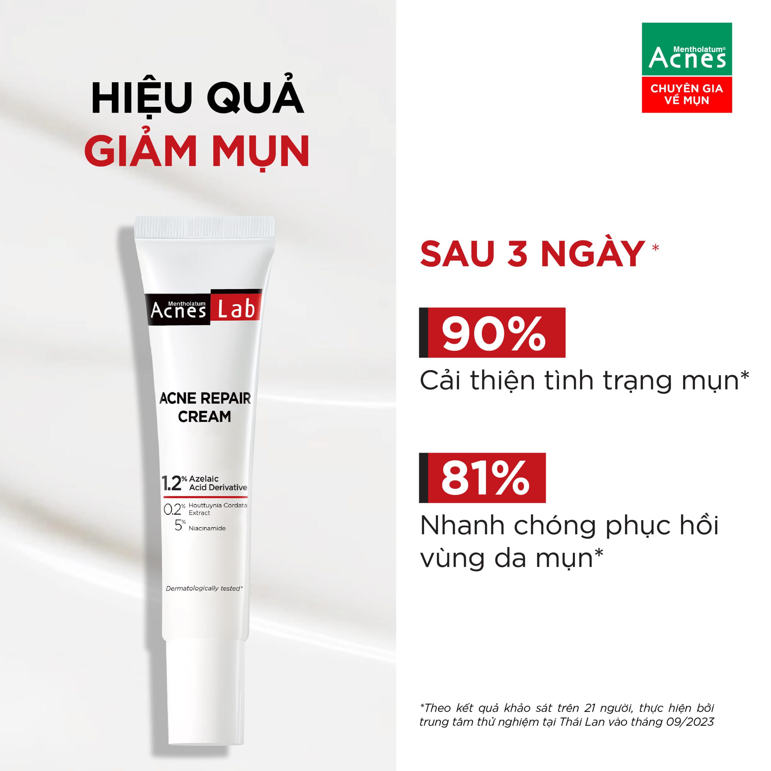Acnes Lab Acne Repair Cream 20g - Ảnh 8
