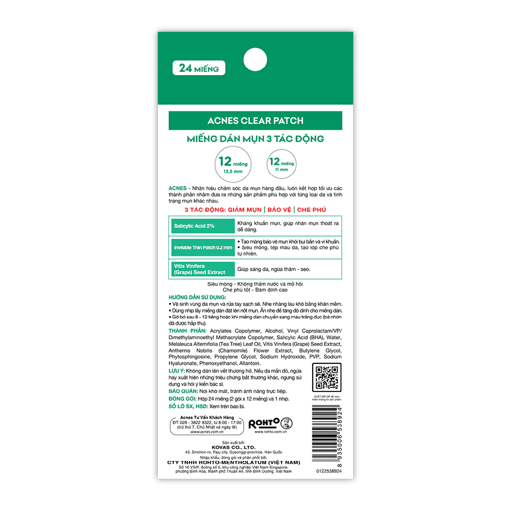 Acnes Clear Patch (24 Miếng) - Ảnh 3
