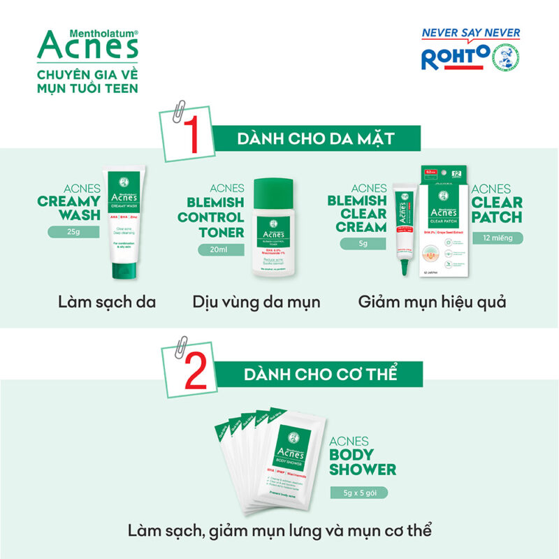 Acnes – Kem Trị Mụn Và Ngăn Ngừa Mụn