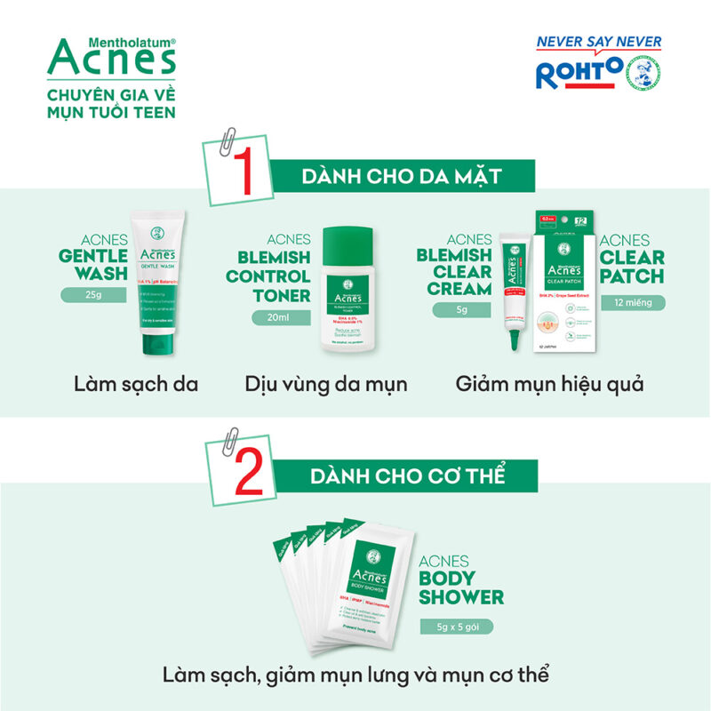 Acnes – Kem Trị Mụn Và Ngăn Ngừa Mụn