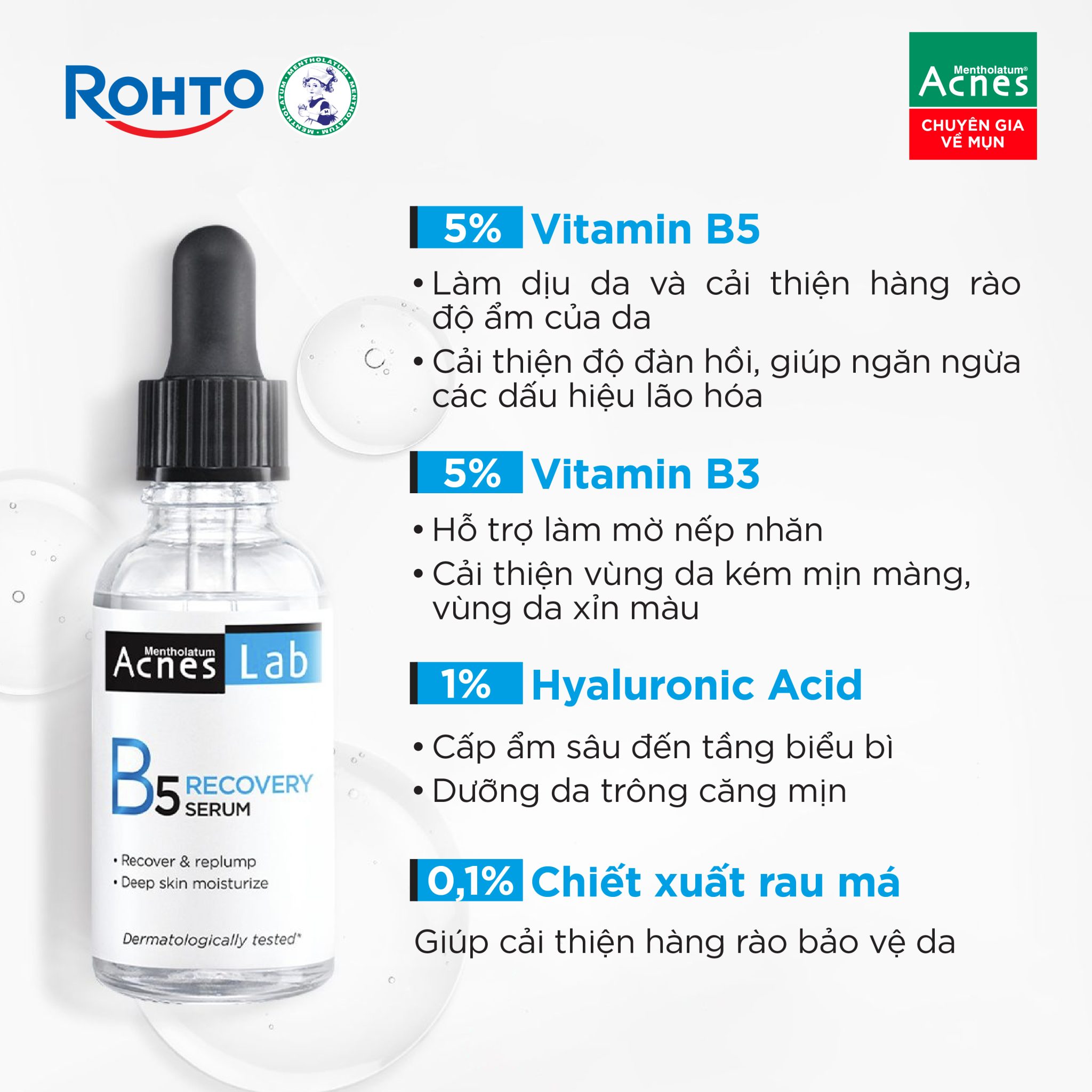 Acnes Lab Acnes Lab B5 Recovery Serum - Acnes - Kem Trị Mụn Và Ngăn Ngừa Mụn