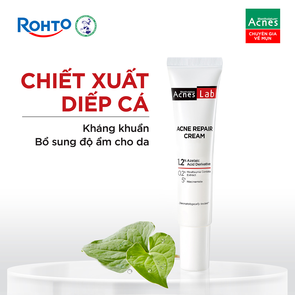 Mentholatum Acnes Lab Acne Repair Cream - Ảnh 8
