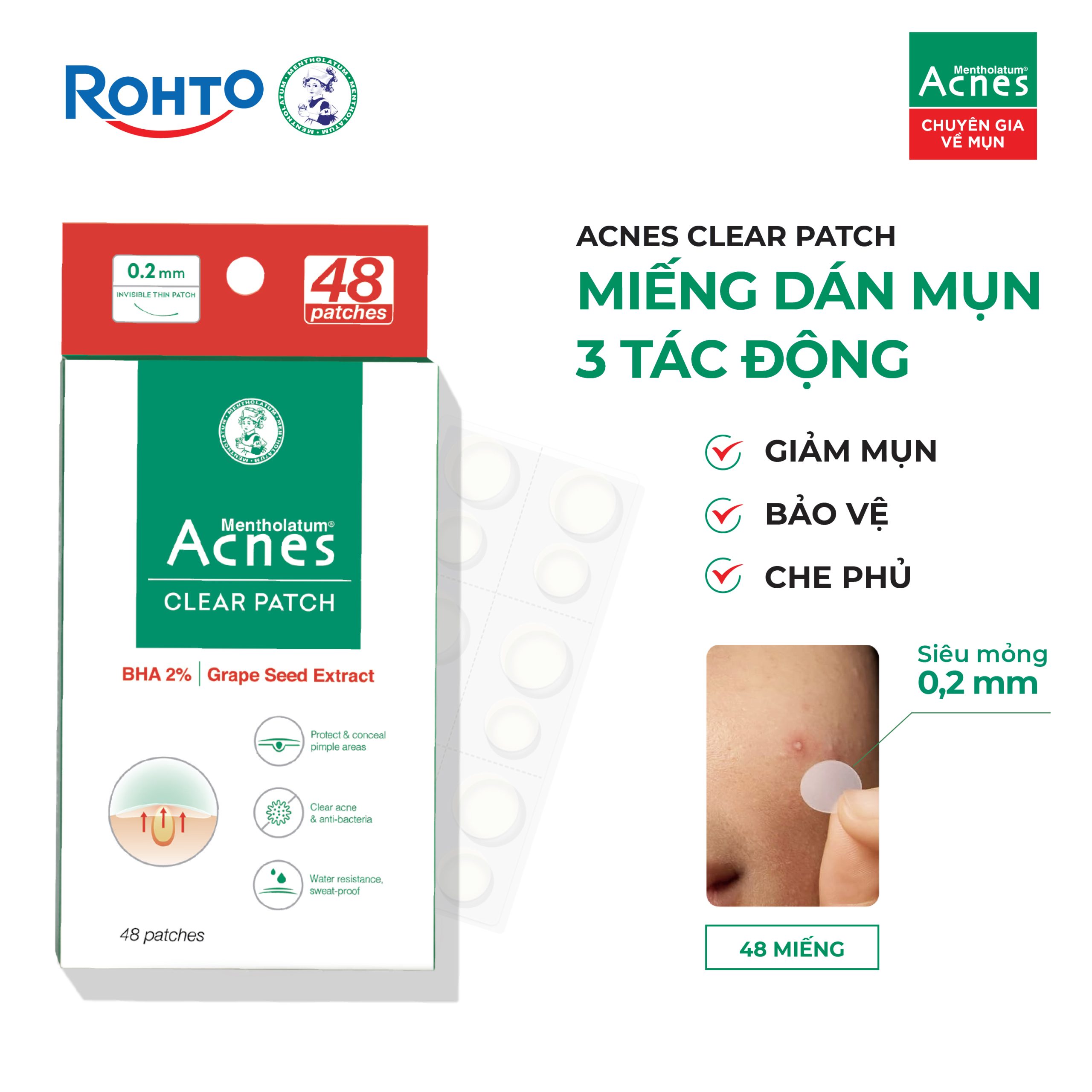 Mentholatum Acnes Clear Patch - Ảnh 8