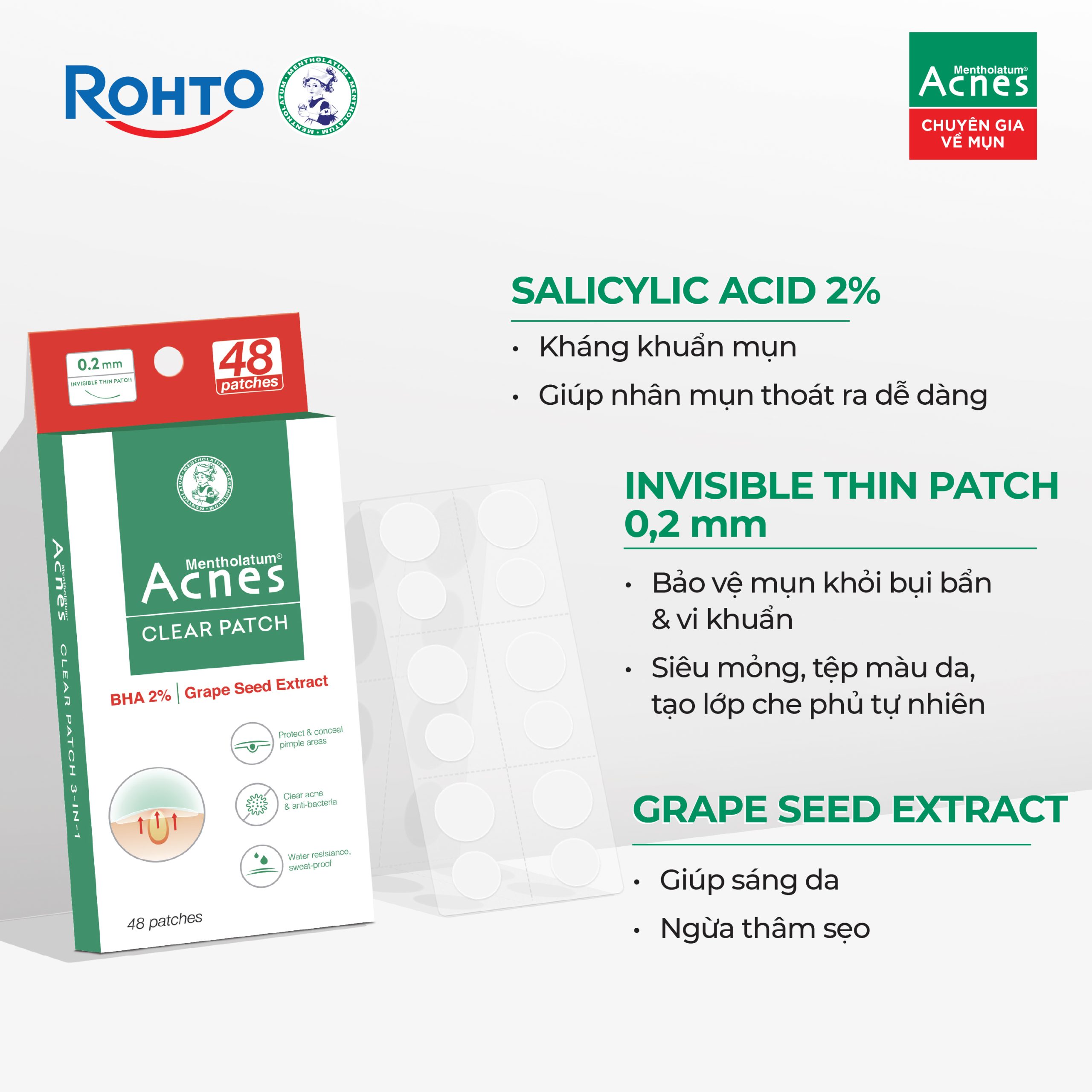 Mentholatum Acnes Clear Patch - Ảnh 9