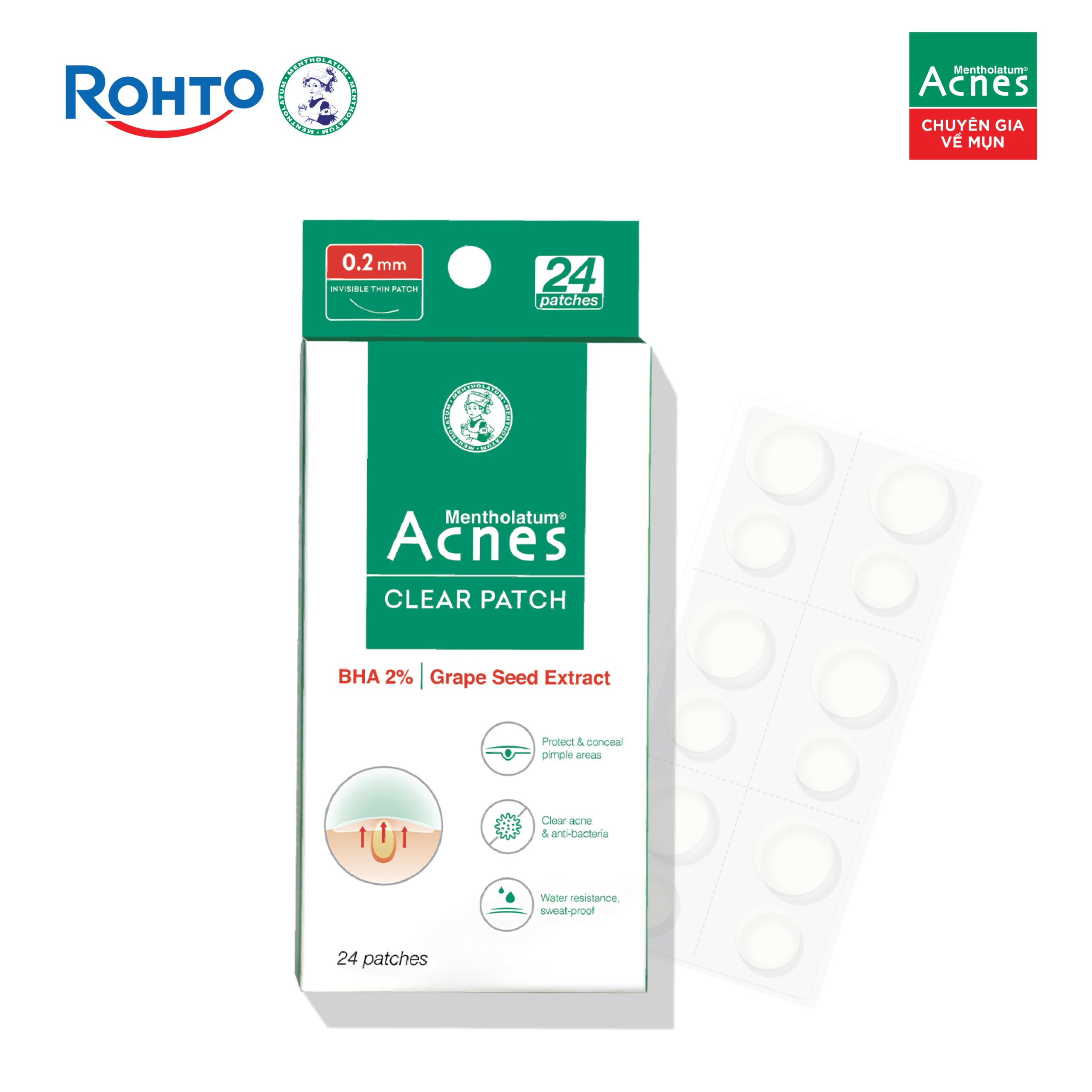 Mentholatum Acnes Clear Patch - Ảnh 2