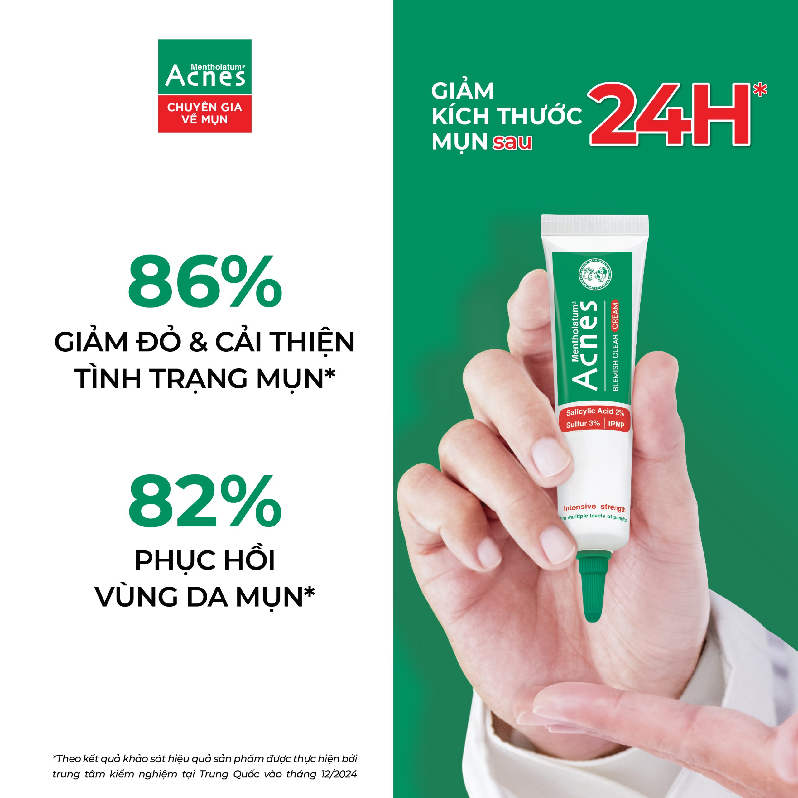 Mentholatum Acnes Blemish Clear Cream - Ảnh 4