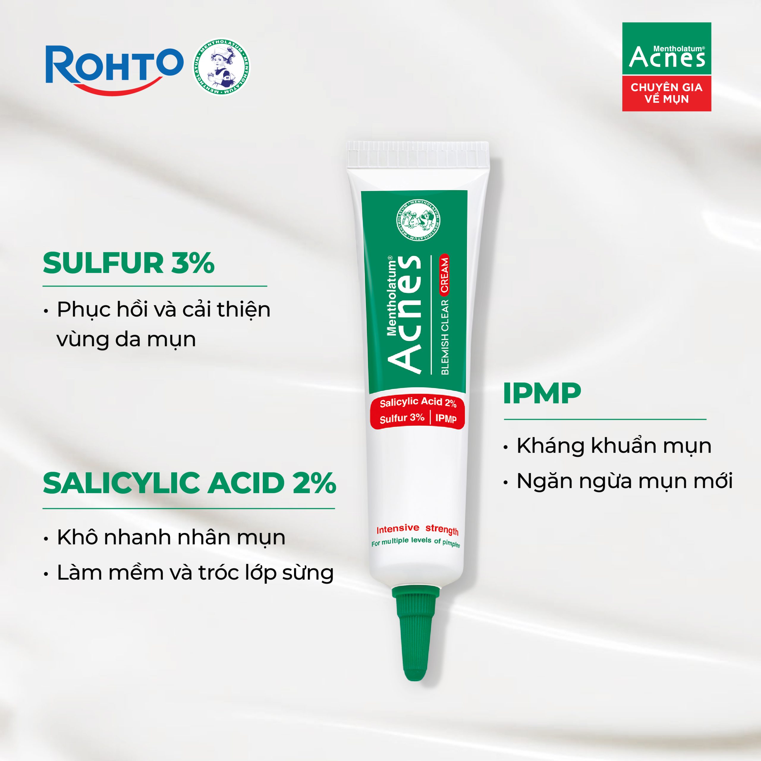 Mentholatum Acnes Blemish Clear Cream - Ảnh 5