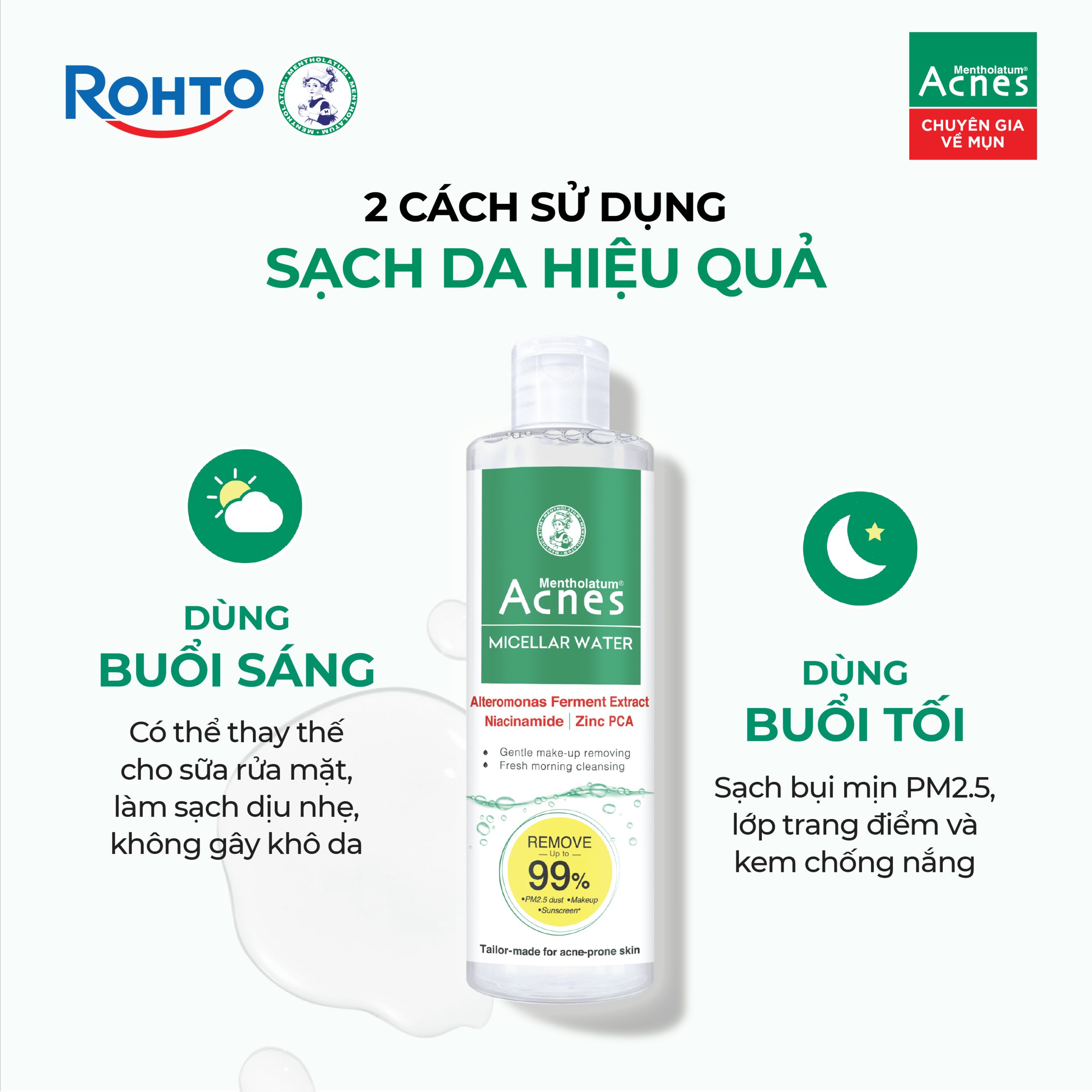 Mentholatum Acnes Micellar Water - Ảnh 6