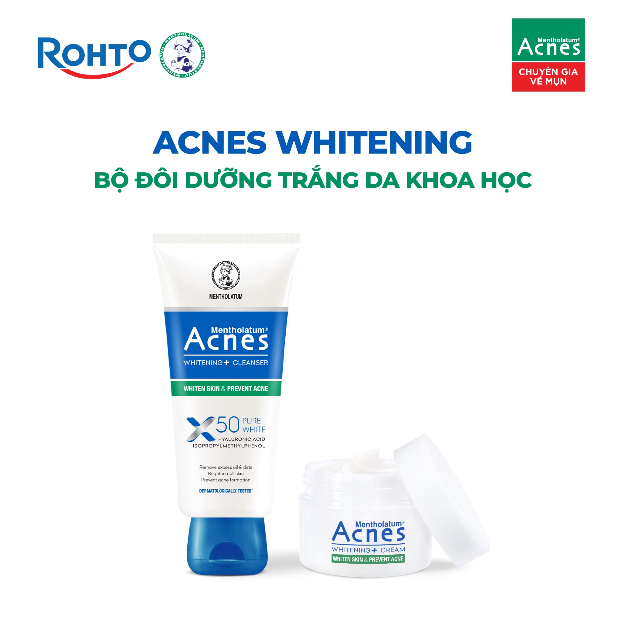 Mentholatum Acnes Whitening + Cleanser - Ảnh 5
