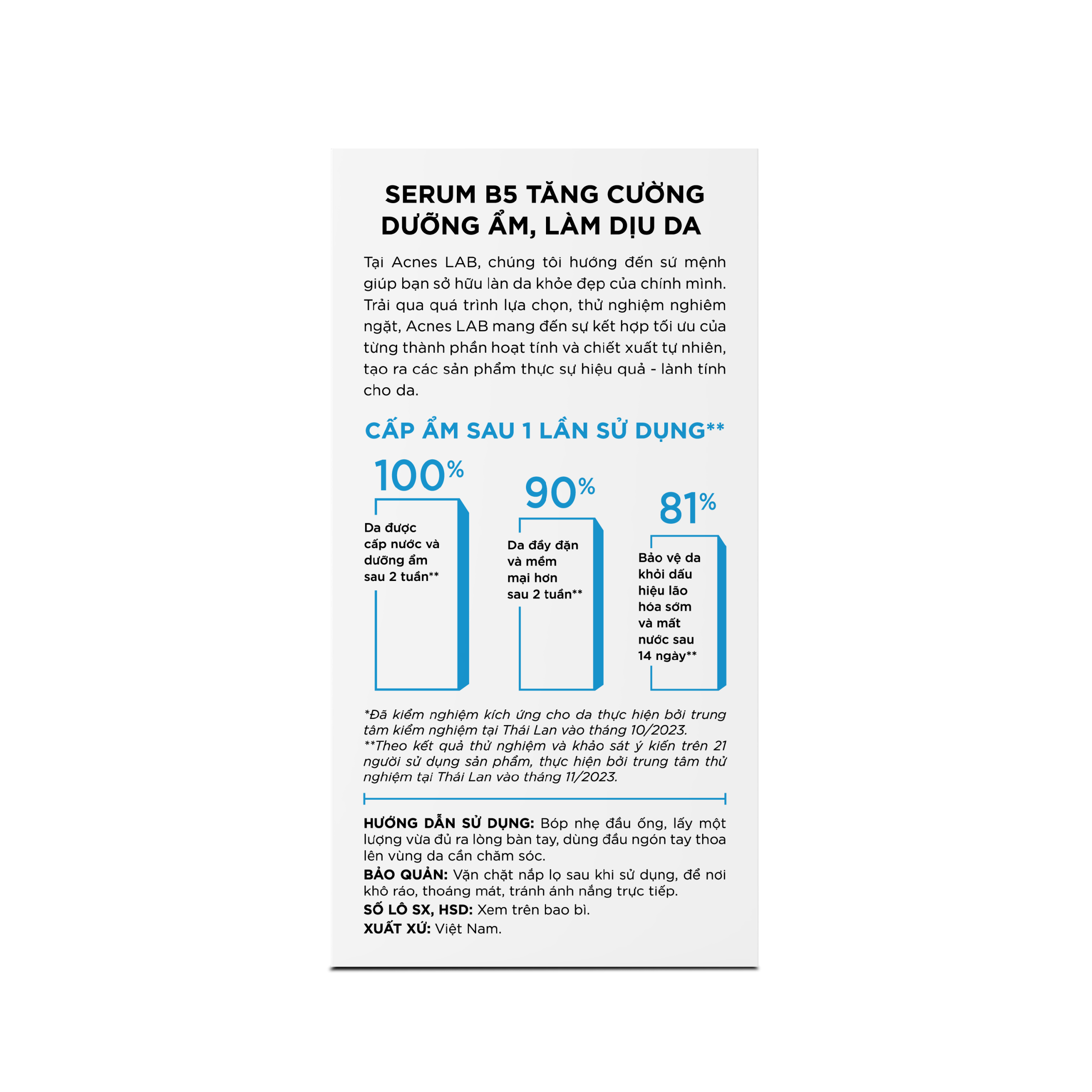 Acnes Lab B5 Recovery Serum 25ml - Ảnh 2