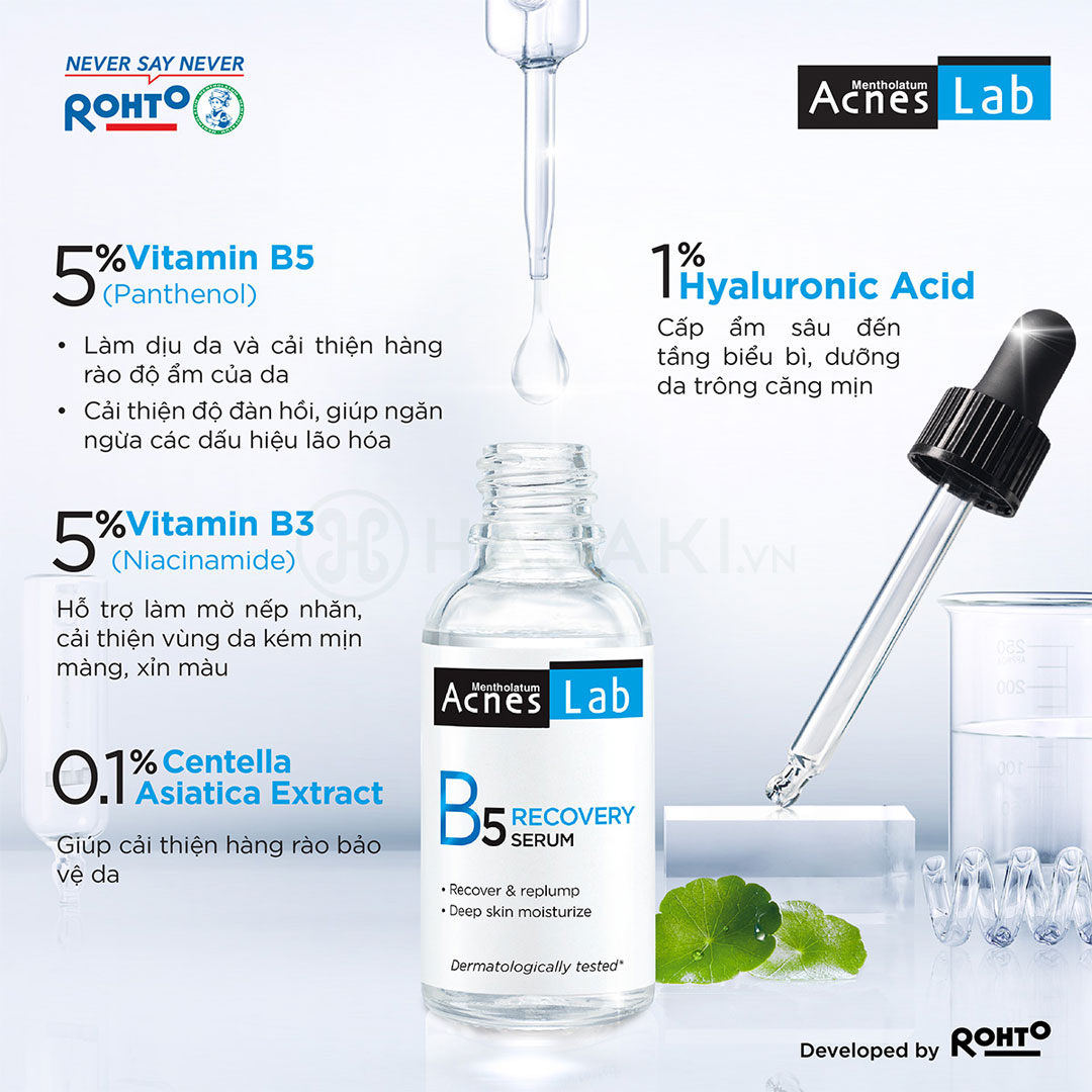 Acnes Lab B5 Recovery Serum 25ml - Ảnh 5