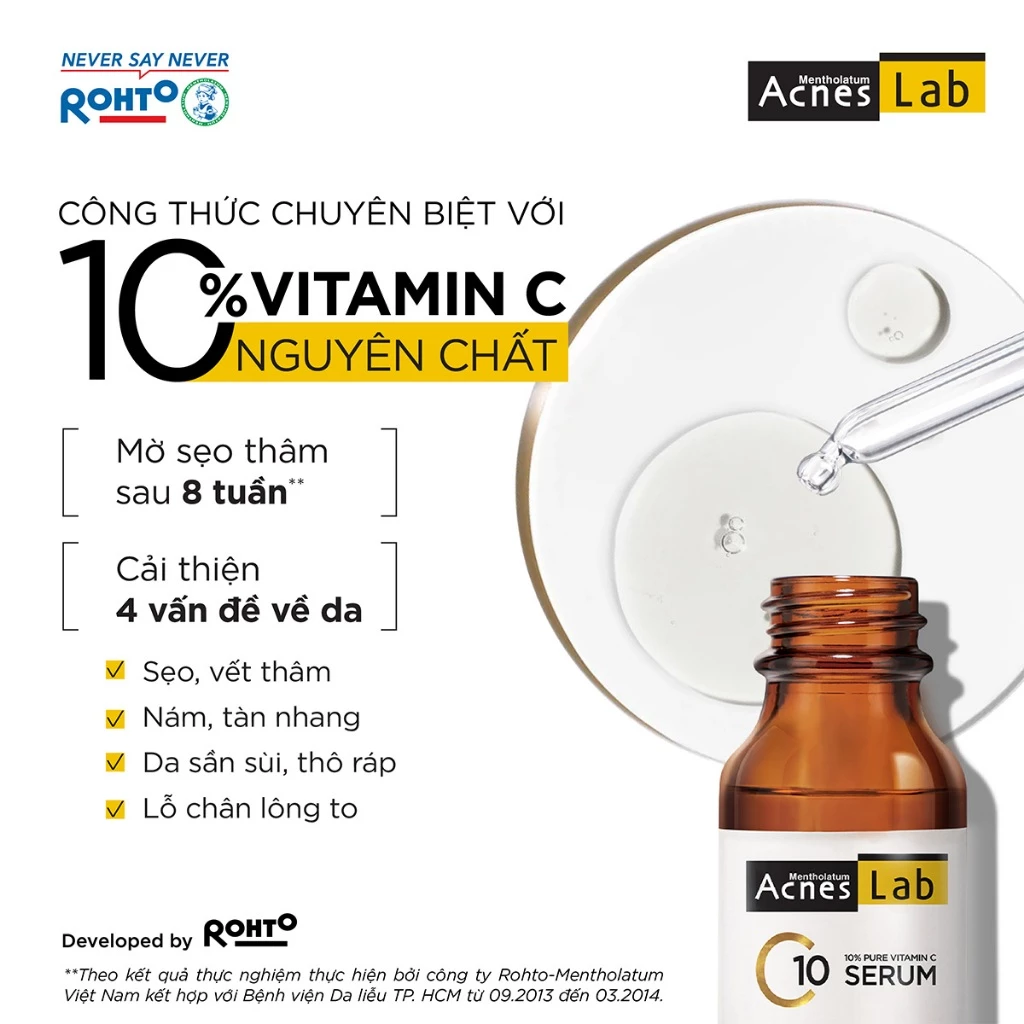 Acnes Lab C10 Serum 15ml - Ảnh 6