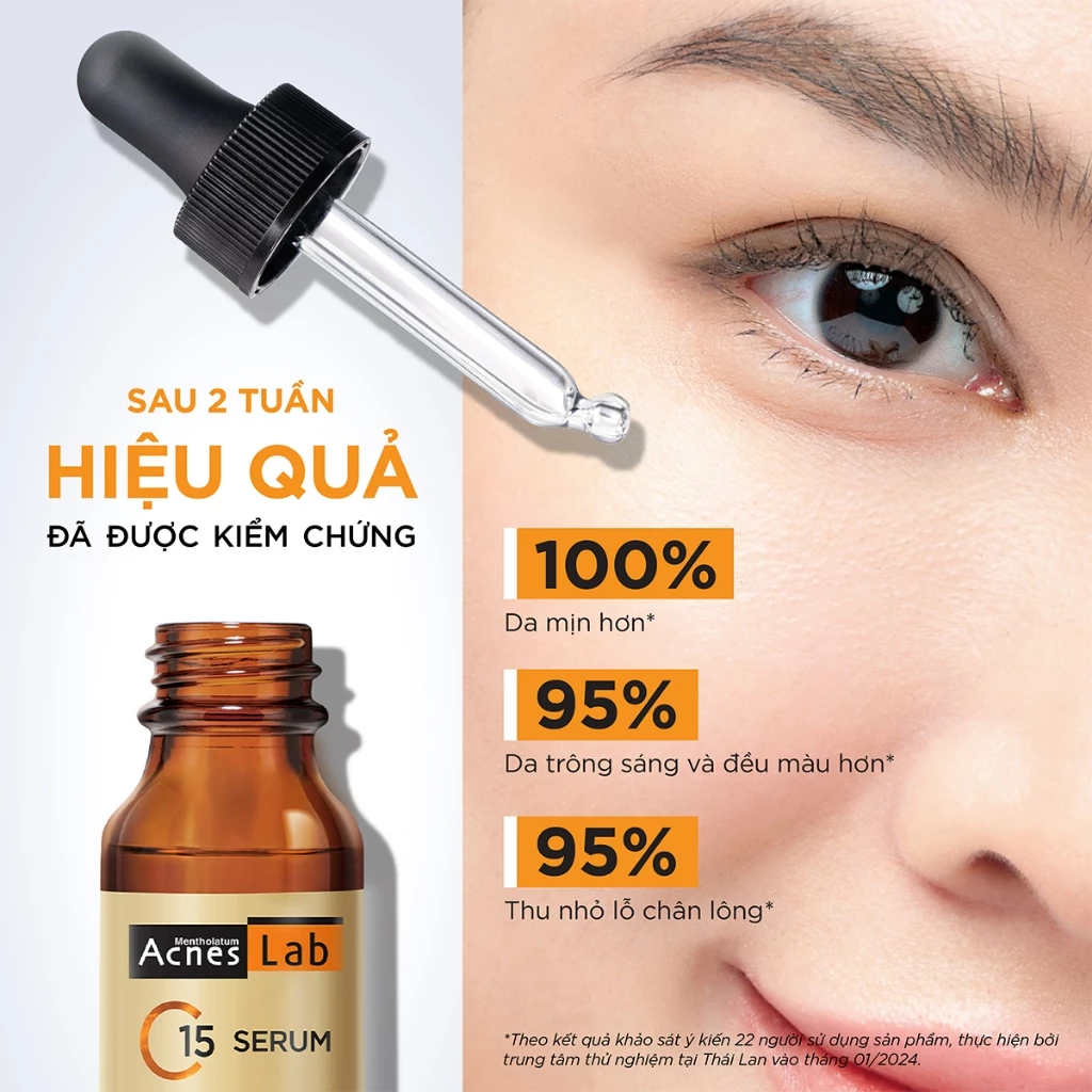 Acnes Lab C15 Serum 15ml - Ảnh 7