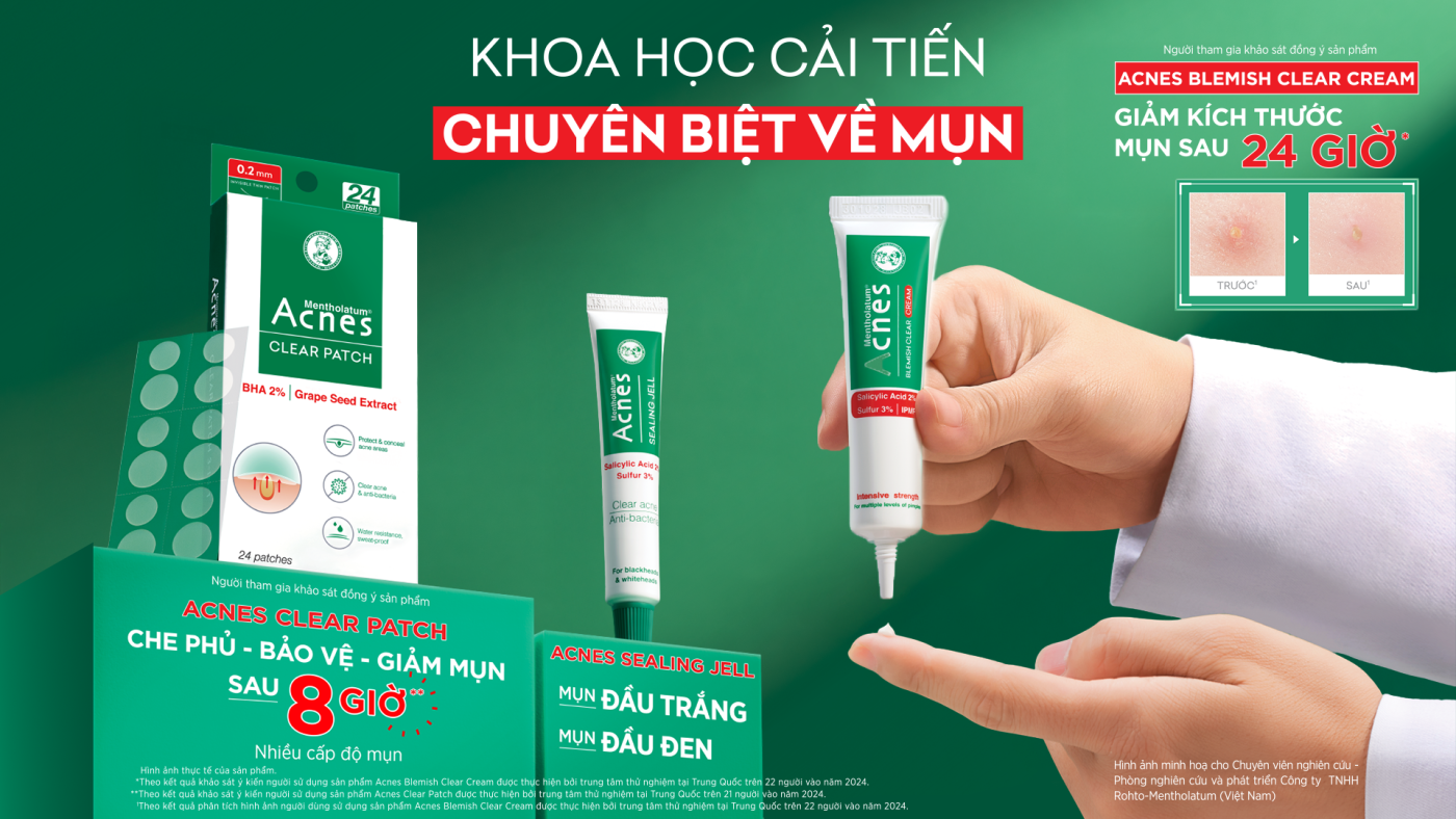 Acnes – Kem Trị Mụn Và Ngăn Ngừa Mụn